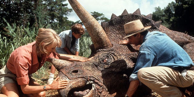 Le tout premier "parc jurassique" Le film est sorti en 1993.