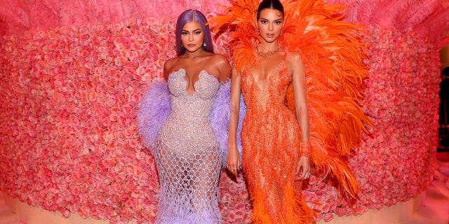 Kylie and Kendall Jenner at the Met Gala