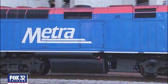 File photo of a Metra train in Illinois. A woman was struck and killed by one on Sept. 20, 2022.