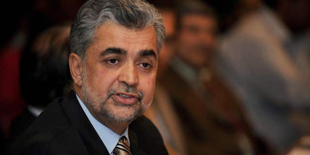 Nasim Ashraf, former Pakistani government minister, pictured here in Islamabad on April 14, 2008, led a delegation of Pakistanis to meet with Israeli Foreign Ministry officials this week.
