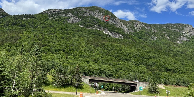 Rescuers learned one hiker was on the east side Franconia Notch State Park, on a feature known as Hounds Hump, near the Eaglet. 