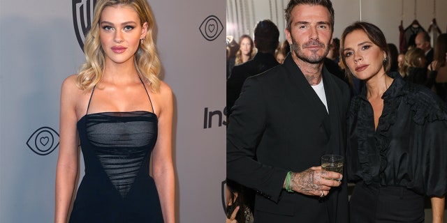 Nicola Peltz calls Victoria and David Beckham "great in-laws" amid feud rumors.