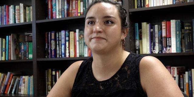 Nicole Reulet of the Rescue Mission of El Paso says the shelter has received around 400 migrants in the two weeks since Sept. 8, 2022.
