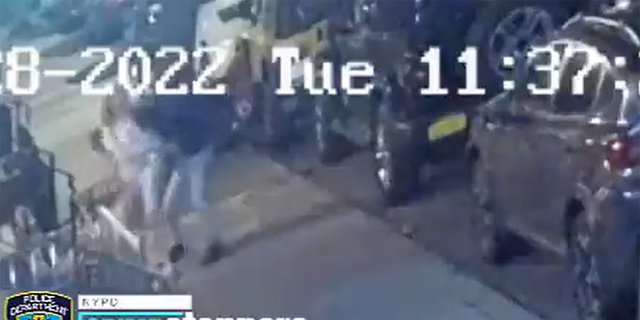 The NYPD has released a video showing the June 28 sexual abuse incident reported around 11:45 p.m. in front of 350 East 89 Street in Manhattan. 