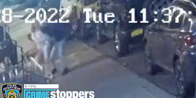 The NYPD has released a video showing the June 28 sexual abuse incident reported around 11:45 p.m. in front of 350 East 89 Street in Manhattan. 