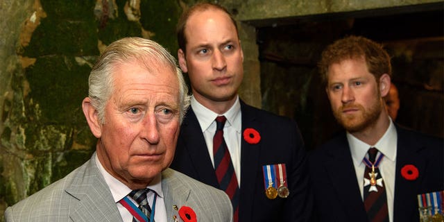 "It was terrifying to have my brother scream and shout at me, and my father say things that simply weren't true and my grandmother quietly sit there and sort of take it all in," claimed Prince Harry (right).