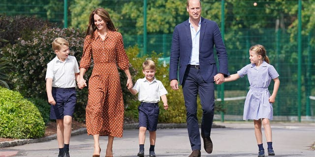 Prince William and Kate moved their family from London to the quieter Adelaide Cottage at Windsor before the start of the new school year where their children – Prince George, 9, Princess Charlotte, 7, and Prince Louis, 4, started attending the nearby Lambrook preparatory school. 