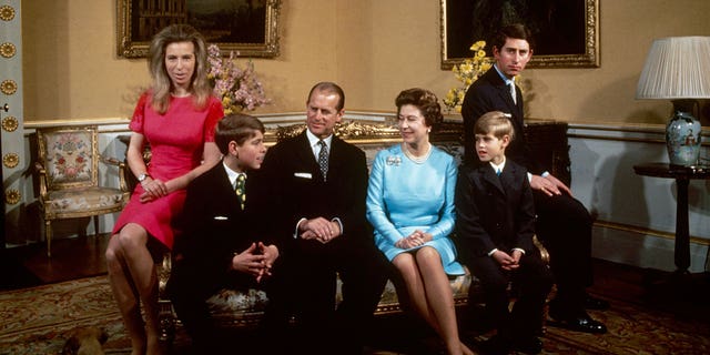 Queen Elizabeth II and Prince Philip had four children, King Charles III, Princess Anne, Prince Andrew and Prince Edward.