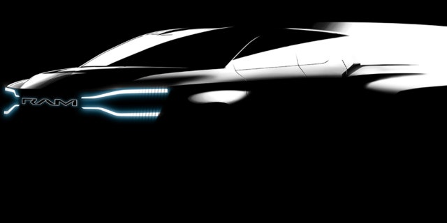 Ram has only released teaser images of the truck.