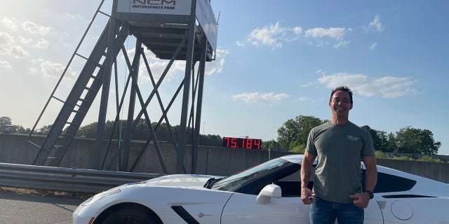 Nashville Corvette Owner Sets Record For Fastest Mile Driven In Reverse