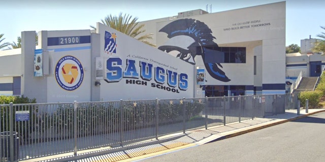 Saugus High School football will hold it no longer "Thin blue line" flag at football games, the school district said.
