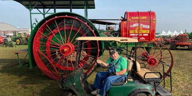 George Schaaf has been collecting and restoring classic tractors since the 1980s.
