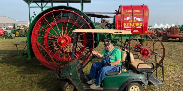 George Schaaf has been collecting and restoring classic tractors since the 1980s.
