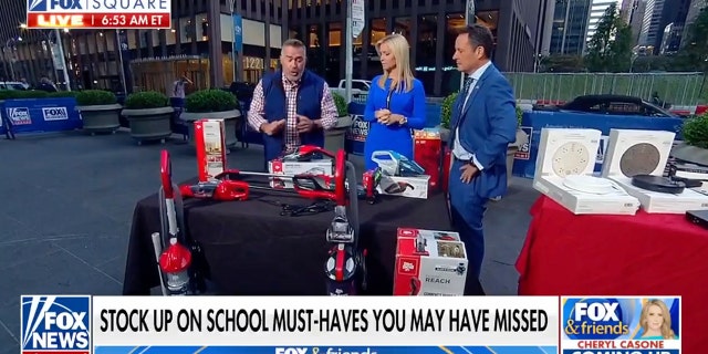 Skip Bedell joined "Fox and Friends" on Thursday, Sept. 15, 2022, to discuss some of the back-to-school supplies people may have missed.