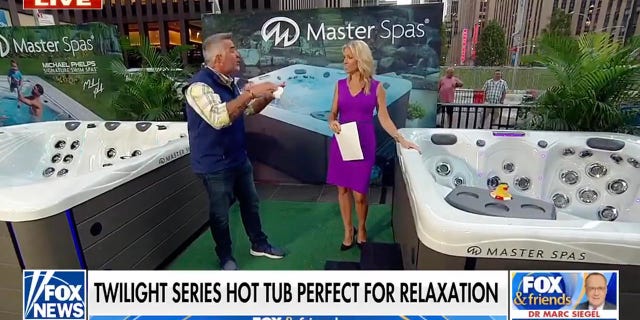Home contractor Skip Bedell joined "Fox and Friends" on Wednesday, Sept. 14, 2022, to discuss home spas and what they offer as fall approaches.