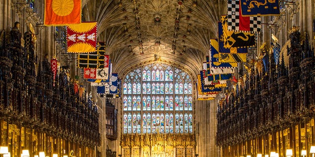 Both the Royal Vault and King George VI Memorial Chapel are located in St George's Chapel at Windsor Castle. 