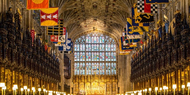 Both the Royal Vault and King George VI Memorial Chapel are located in St George's Chapel at Windsor Castle. 