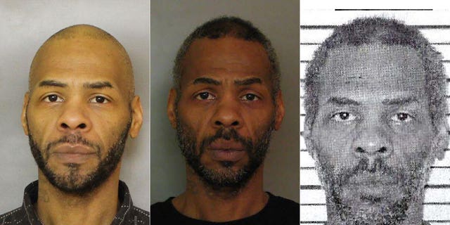 New York State Sex Offender Registry photos of Thomas Johnson, of Brooklyn, from March 14, 2018; Feb. 3, 2016; and July 1, 2014, from left to right. 