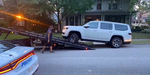 SUV towed from home of missing mom Eliza Fletcher.