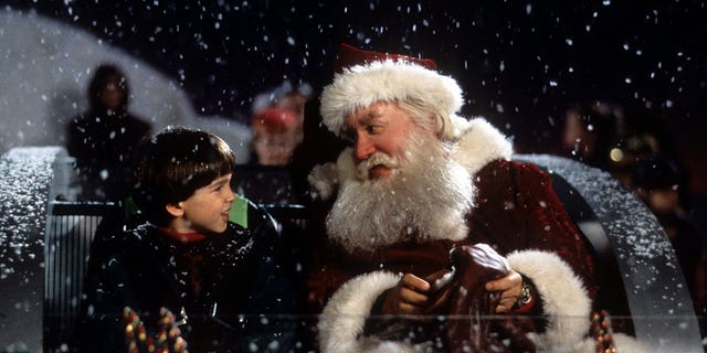 Tim Allen as Santa in The Santa Clause.