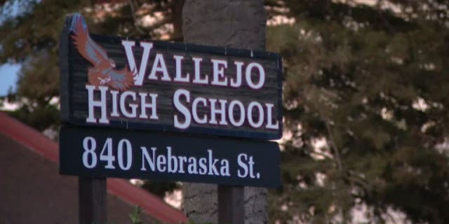 The Vallejo High School staff member suffered non-life-threatening injuries and was transported to a local hospital.