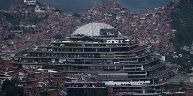 Venezuela's National Intelligence Service, pictured here in Caracas, Venezuela, on Sept. 12, 2022, is failing to investigate state-backed perpetrators of human rights violations, according to the U.N.
