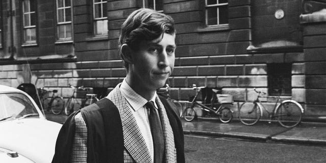 A young Prince Charles.