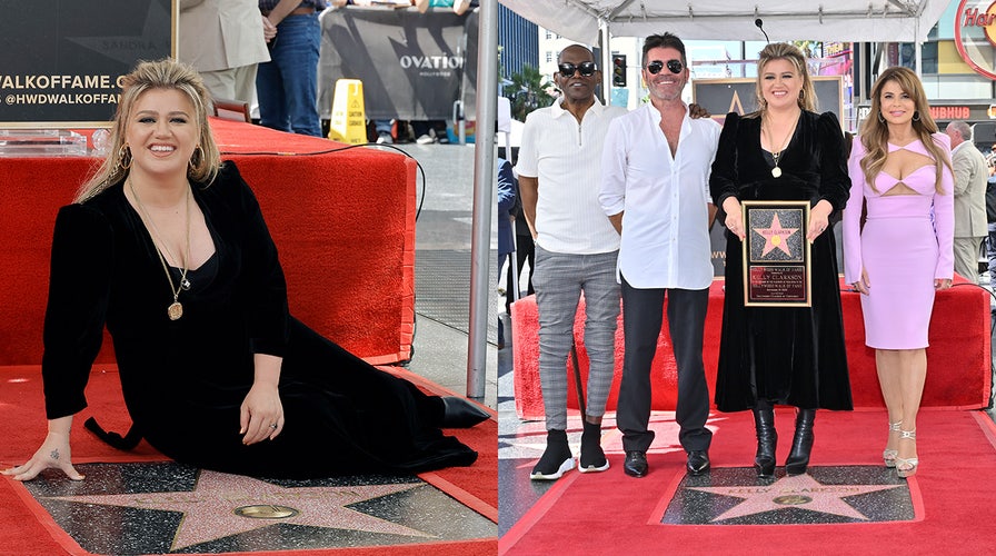 Kelly Clarkson receives a star on the Hollywood Walk of Fame