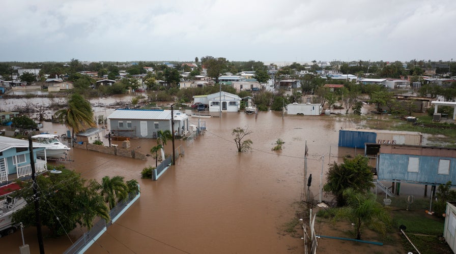 Puerto Rico goes dark as Hurricane Fiona rocks region
