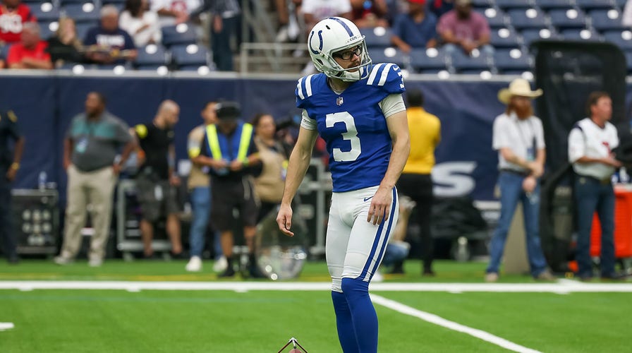 Colts kicker Chase McLaughlin