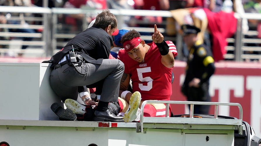 Trey Lance: San Francisco 49ers quarterback out for season after suffering  fractured ankle against Seattle Seahawks, NFL News