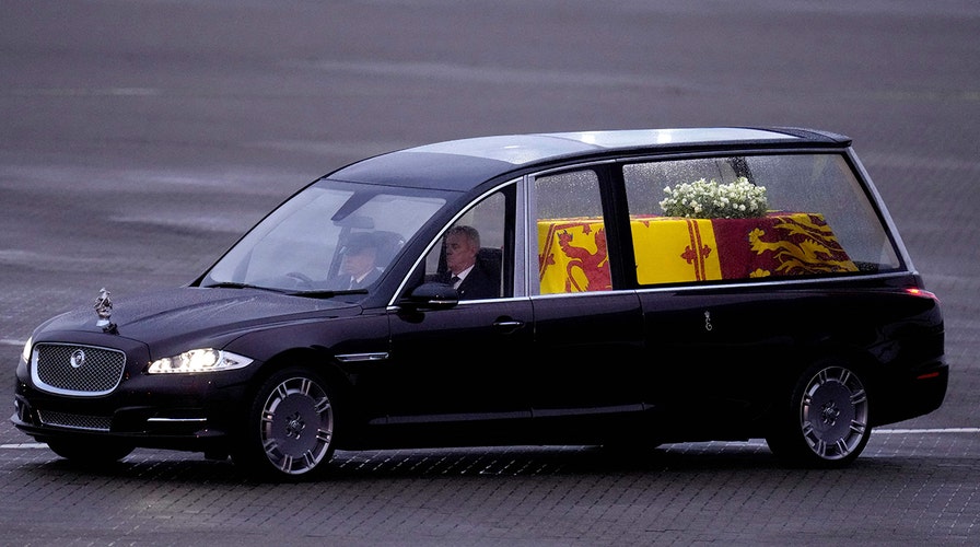 Queen Elizabeth II’s hearse is a Jaguar like her mother’s