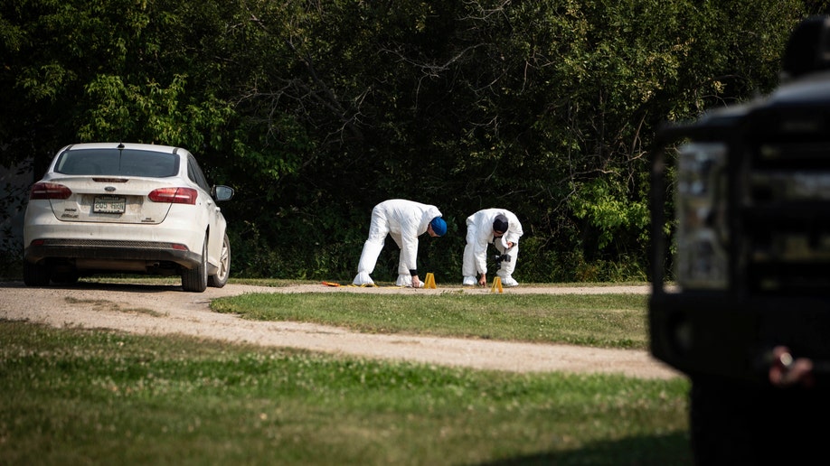 Canada stabbing scene