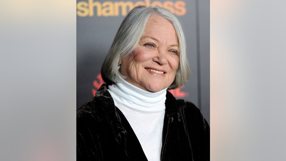 A photo of Louise Fletcher at the season two premiere of "Shameless"