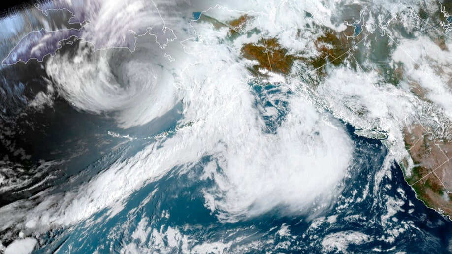 Alaska satellite image