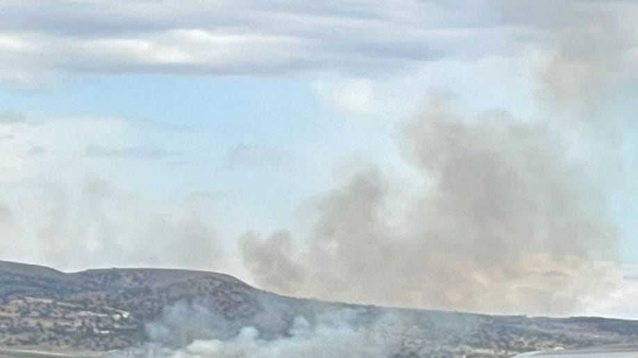 Crash site at Reno AirRaces