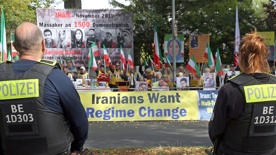 Protests in Germany over Iran