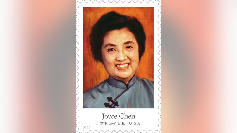 Forever stamp featuring Joyce Chen