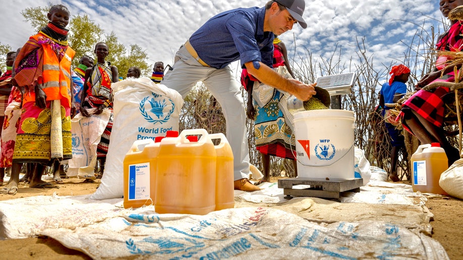 Edgar Sandoval in Nakorio village, Turkana, Kenya