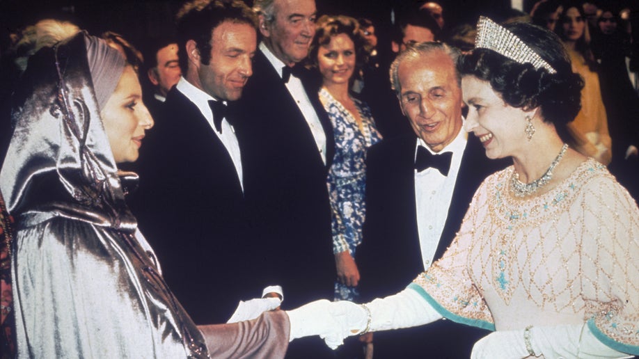 The Queen and Barbara Streisand