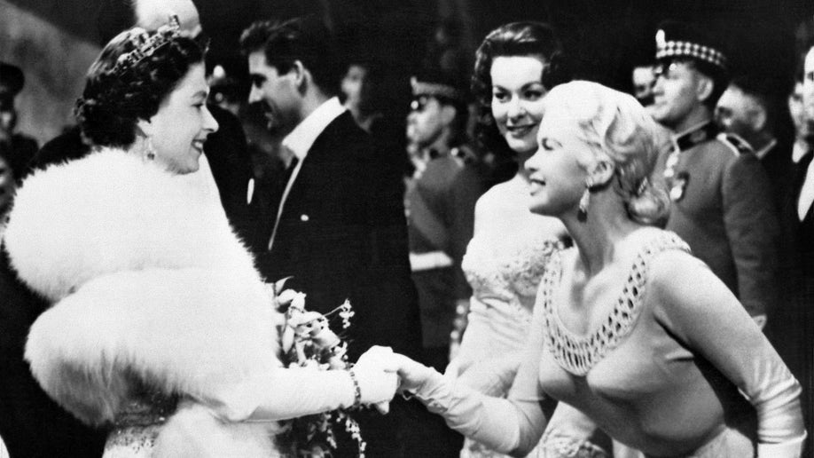 The Queen and Jayne Mansfield