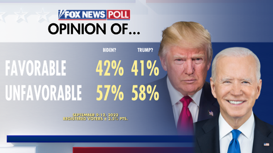 Latest Polling Trump Vs Biden 2024 Devan Fenelia   Trump And Biden Favorables Fox News Poll 