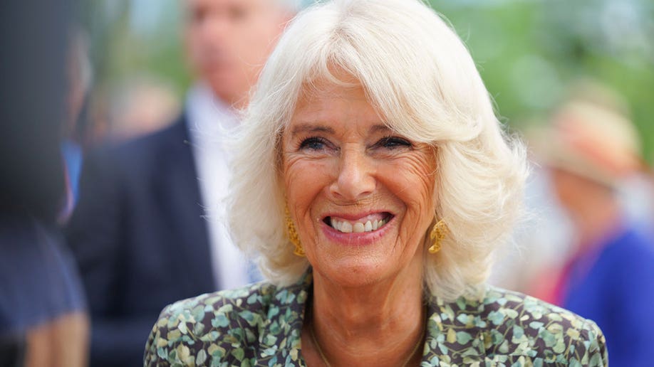 Camilla at Antiques Roadshow In Cornwall