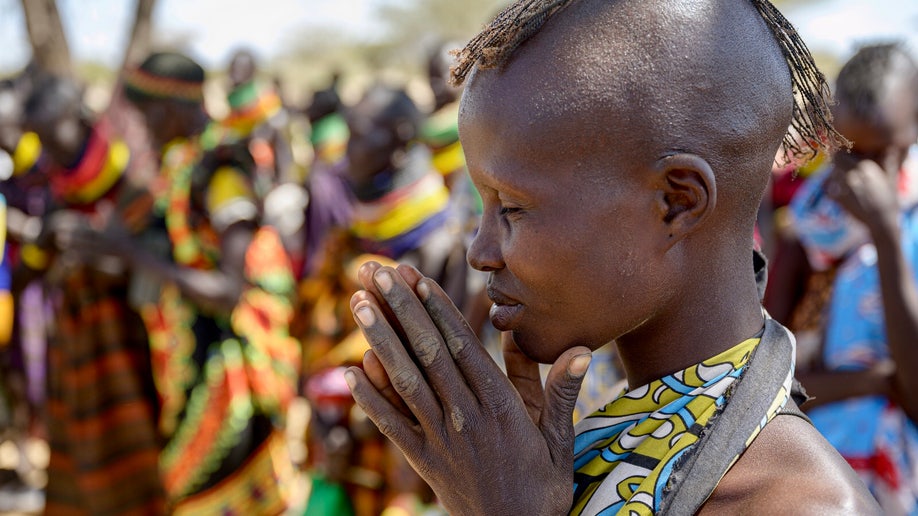 Young girl in Turkana, Kenya