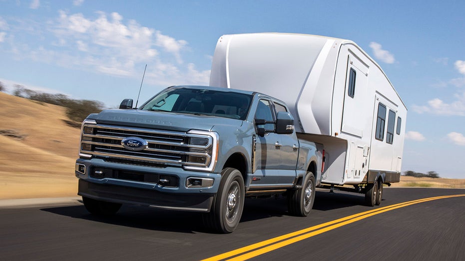 New 2023 Ford F-Series Super Duty revealed as the top towing truck thumbnail