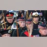 King Charles III and Princess Anne follow the coffin of Queen Elizabeth II