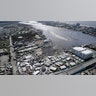 Fort Myers, Florida damaged by Hurricane Ian