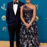Stephen Colbert and Evelyn McGee