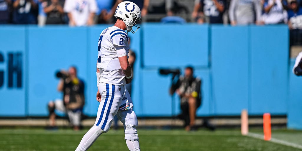 Matt Ryan benched by Colts, who will turn to Sam Ehlinger at QB