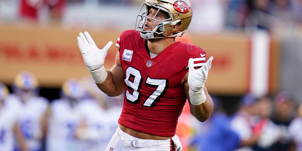 Kyle Shanahan hopes Nick Bosa will be back at 49ers HQ next week - Sactown  Sports